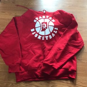 Spartan basketball sweatshirt